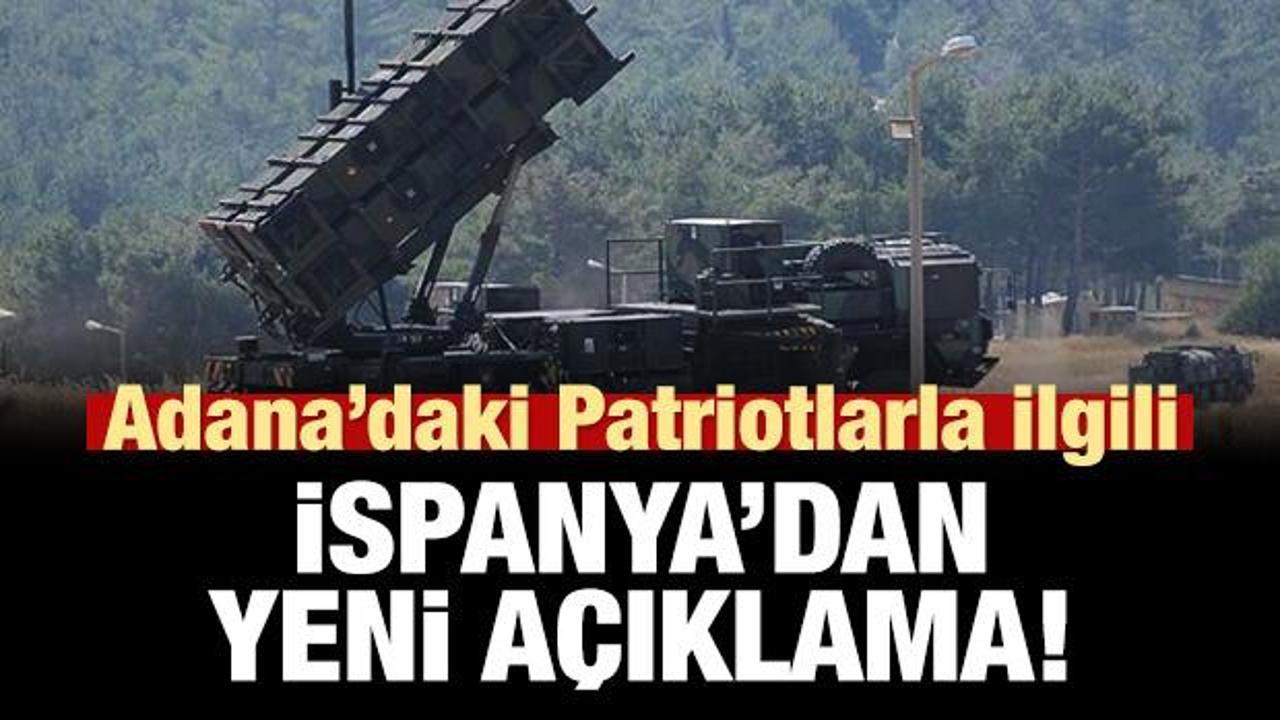 Adana'daki patriotlarla ilgili İspanya'dan yeni açıklama!