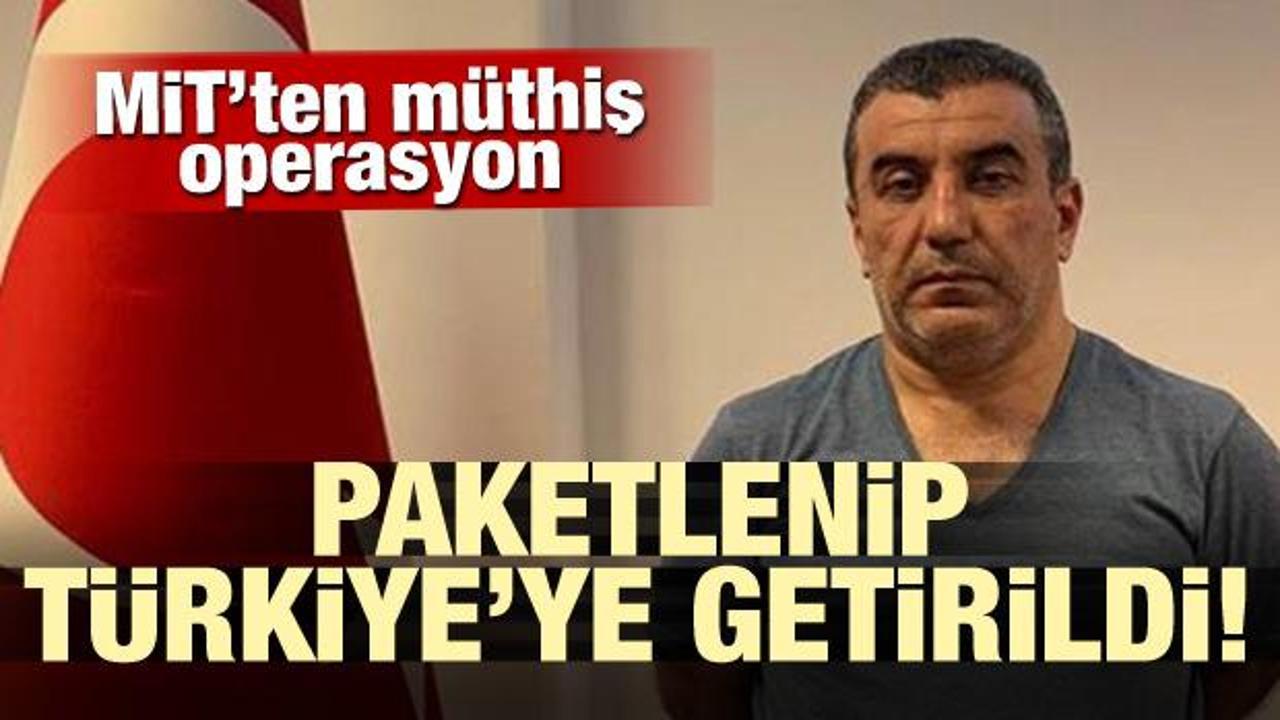 MİT'ten müthiş operasyon!  Türkiye'ye getirildi