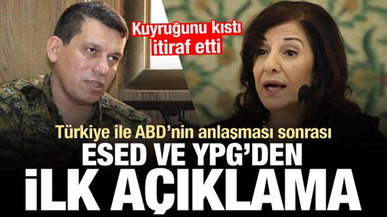 Türkiye ile ABD'nin anlaşması sonrası PKK/YPG ve Esed'ten ilk açıklama