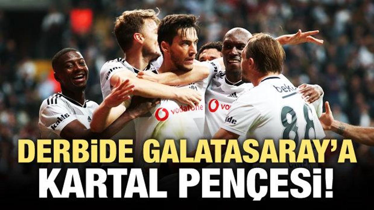 Derbide Galatasaray'a Kartal pençesi!