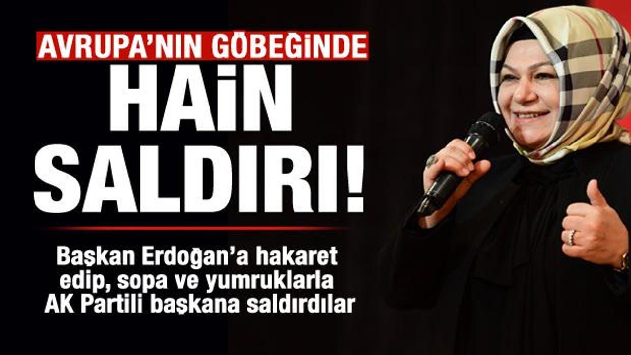 Londra'da Sancaktepe Belediye Başkanı D&ouml;ğ&uuml;c&uuml;'ye &ccedil;irkin saldırı