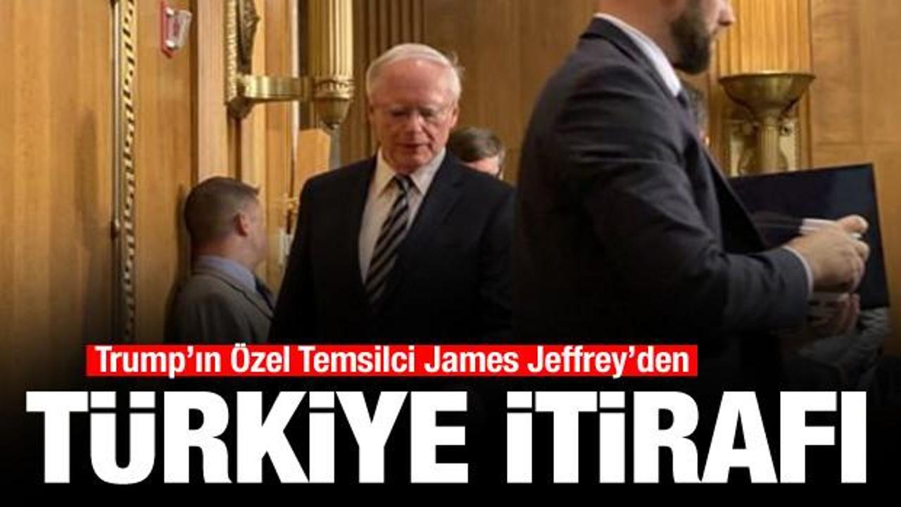 Trump'ın Özel Temsilcisi Jeffrey'den 'Türkiye' itirafı