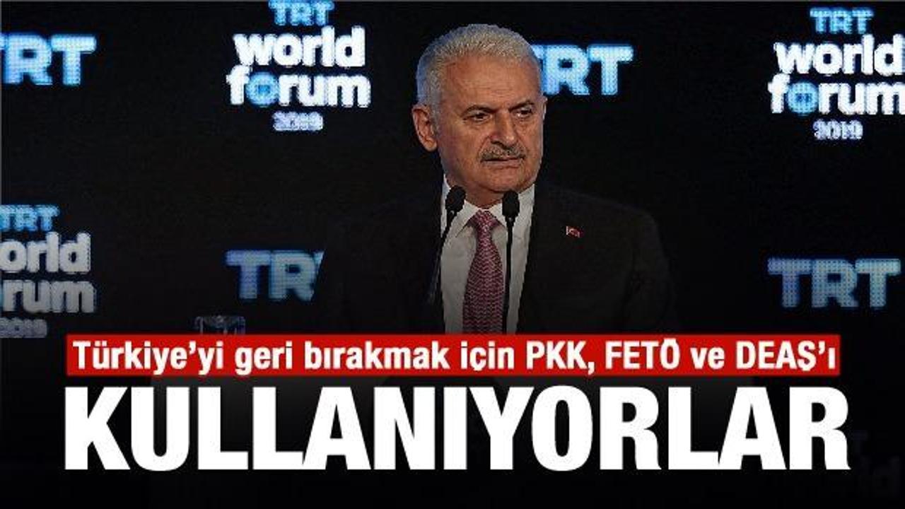 Türkiye’yi geri bırakmak için PKK, FETÖ ve DEAŞ’ı kullanıyorlar