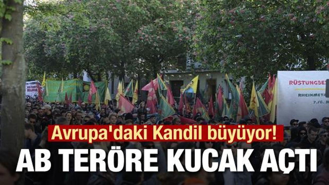 Avrupa'daki Kandil b&uuml;y&uuml;yor! AB, ter&ouml;r&uuml; g&ouml;rmezden geliyor