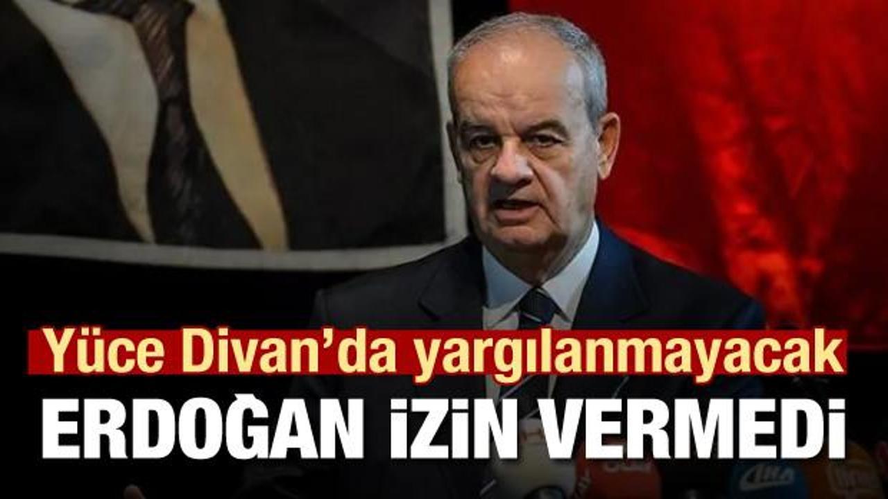 Erdoğan izin vermedi İlker Başbuğ Yüce Divan'da yargılanmayacak