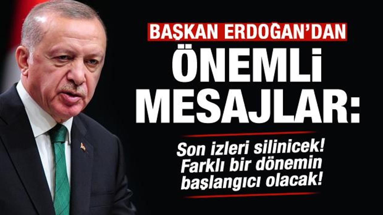 Erdoğan’dan AK Parti teşkilatına önemli mesajlar