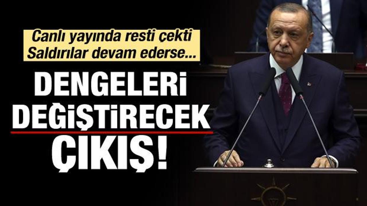Erdoğan'dan dengeleri değiştirecek açıklama!