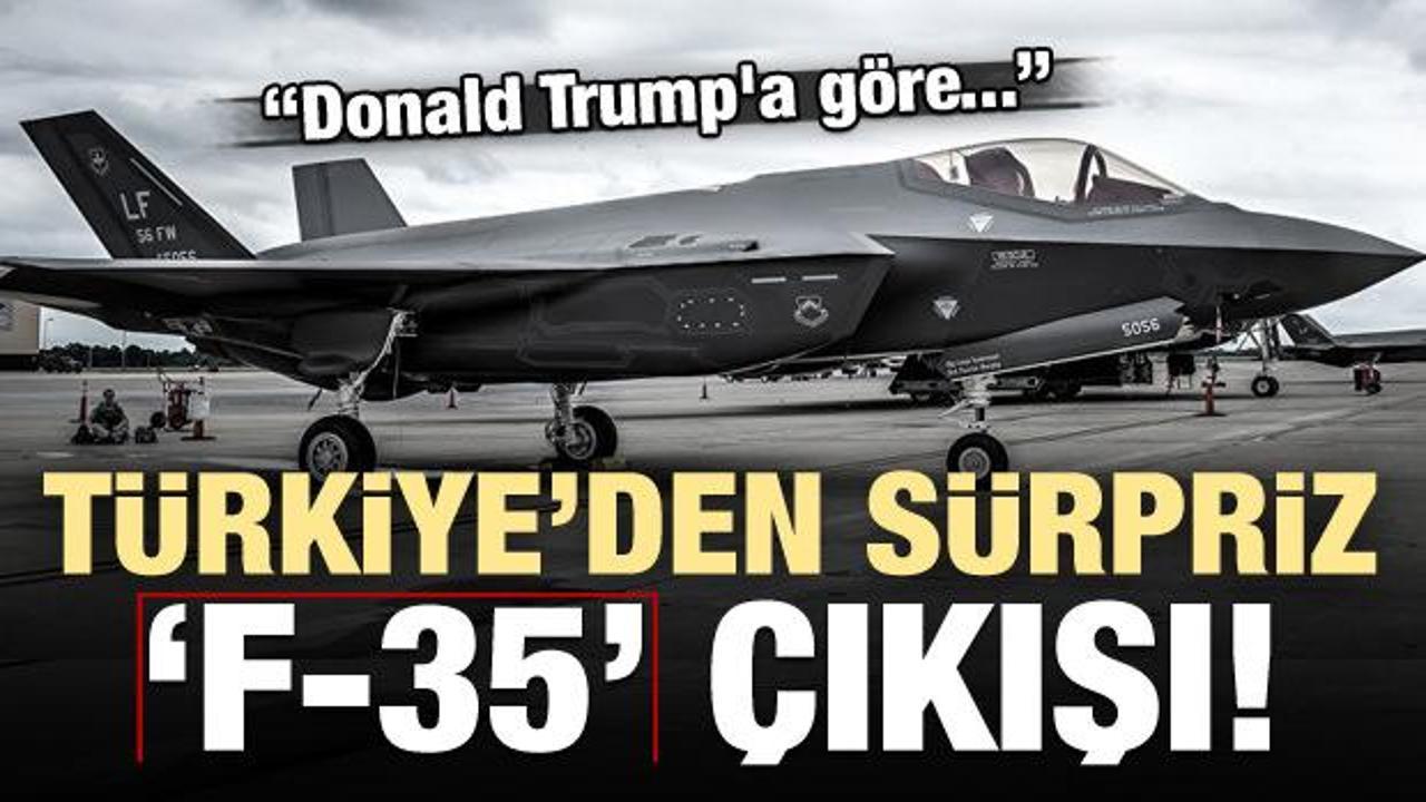 Türkiye'den sürpriz F-35 çıkışı: Çalışmalara var, dönebiliriz!