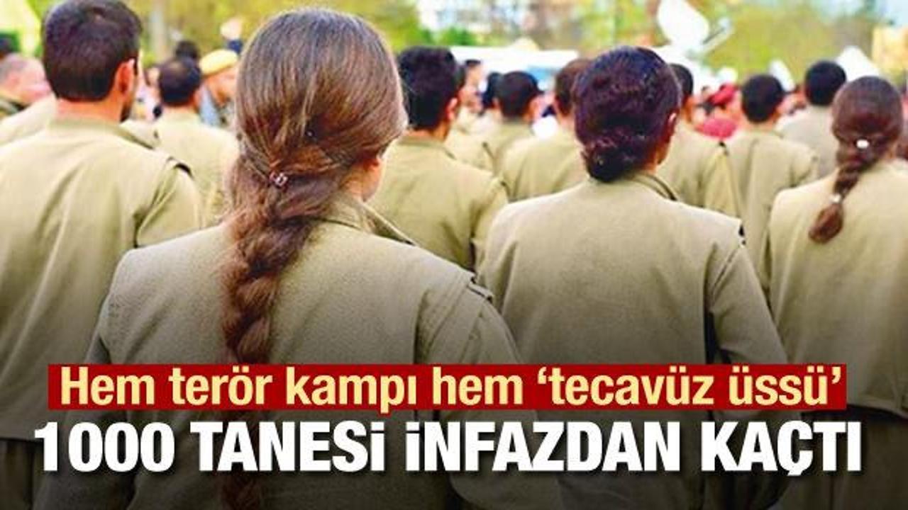 Bin kadın terörist PKK'nın tecavüz ve infaz üssünden kaçtı!  