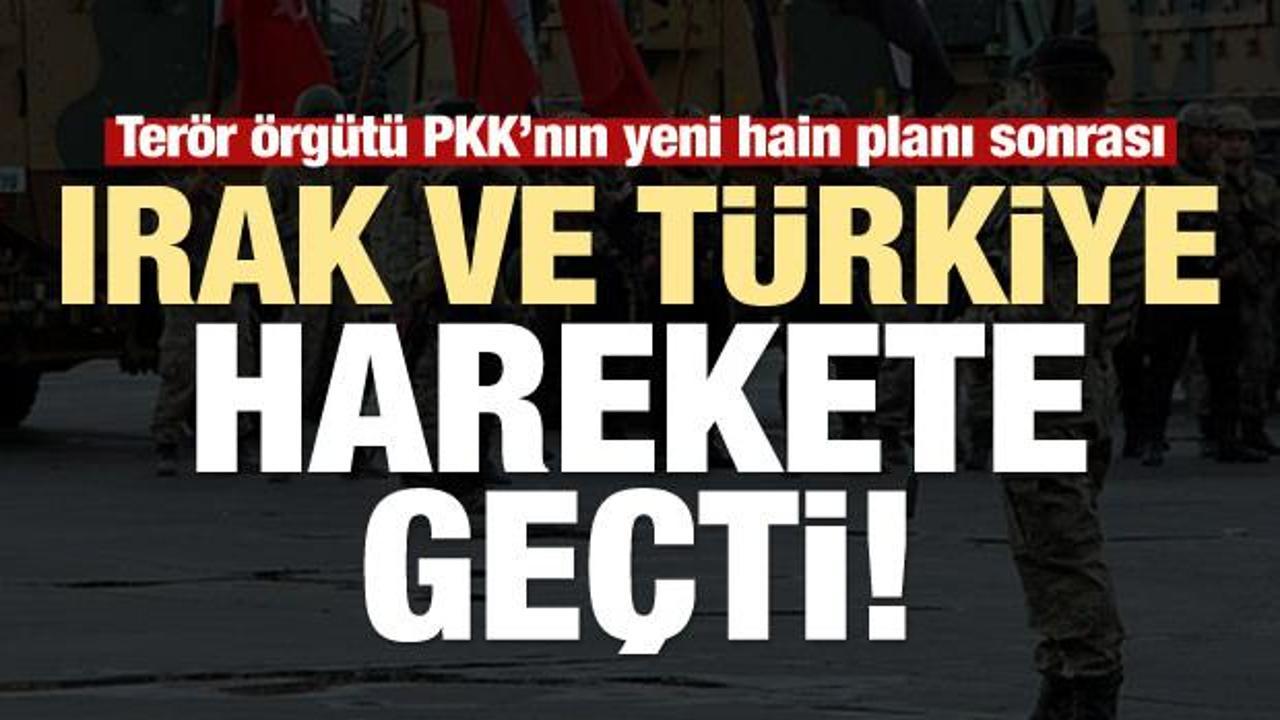 Irak ve Türkiye harekete geçti! PKK'nın hain planı sonrası...