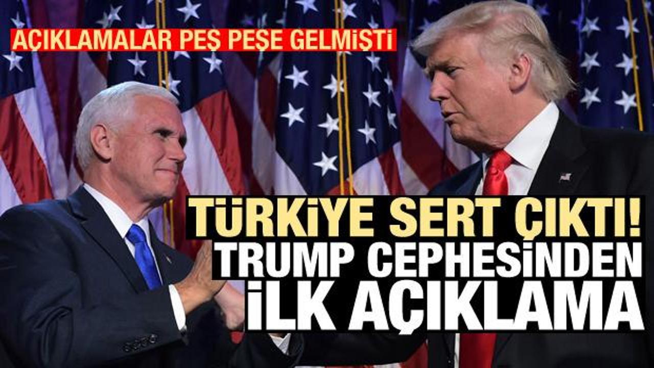 Bir hafta sonra Trump yönetiminden bomba Türkiye açıklaması