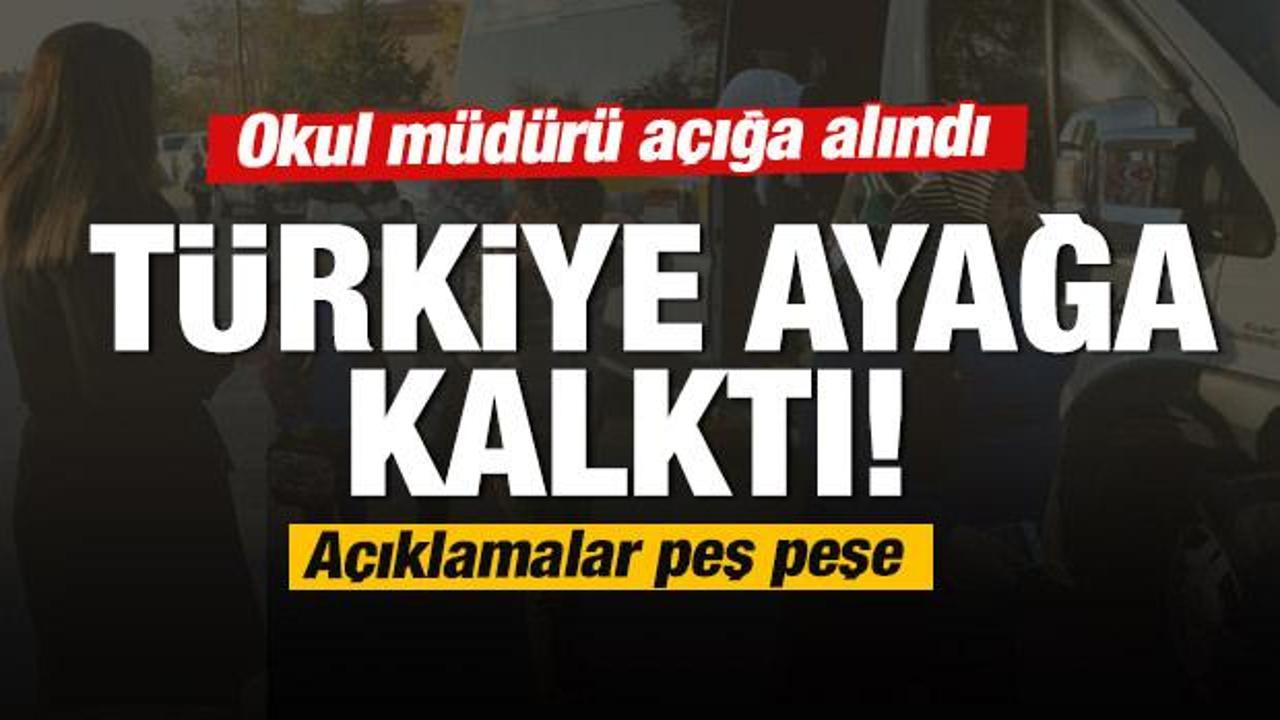 Aksaray'daki okulda yaşanan olay! &Ouml;ğretmen a&ccedil;ığa alındı