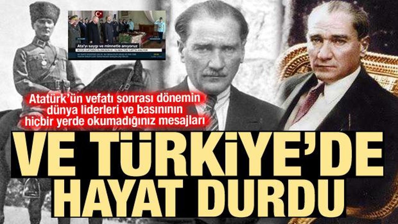 Dünya liderlerinden daha önce hiç okumadığınız Atatürk mesajları