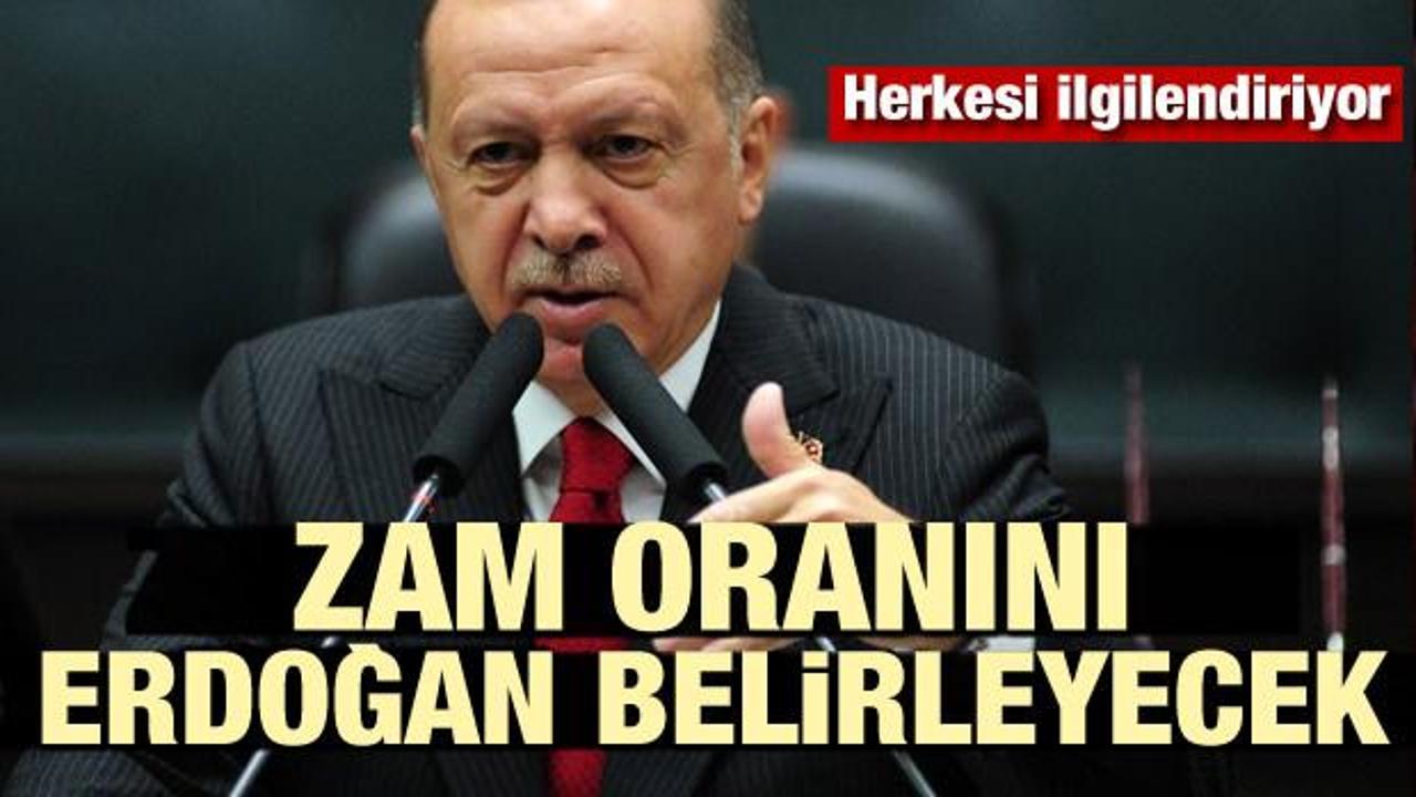 Yeniden değerleme zam oranını Cumhurbaşkanı Erdoğan belirleyecek