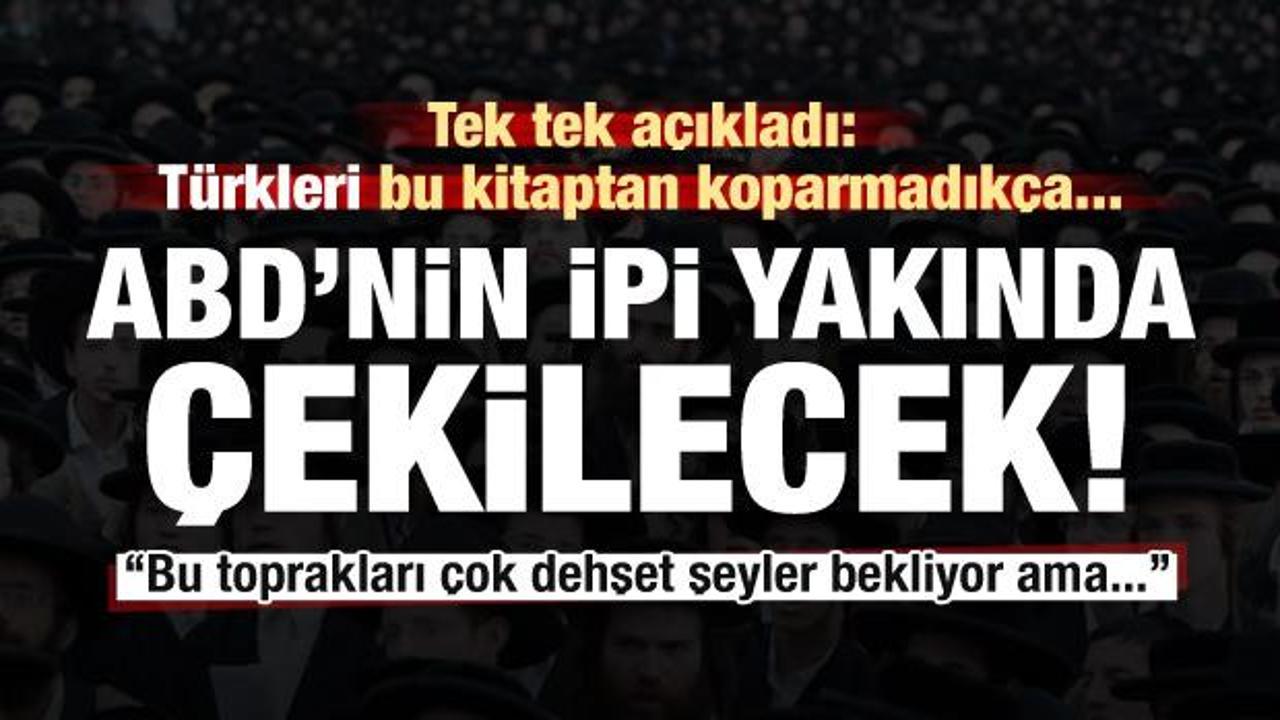 'ABD'nin ipi yakında çekilecek! Çok dehşet şeyler olacak ama...'