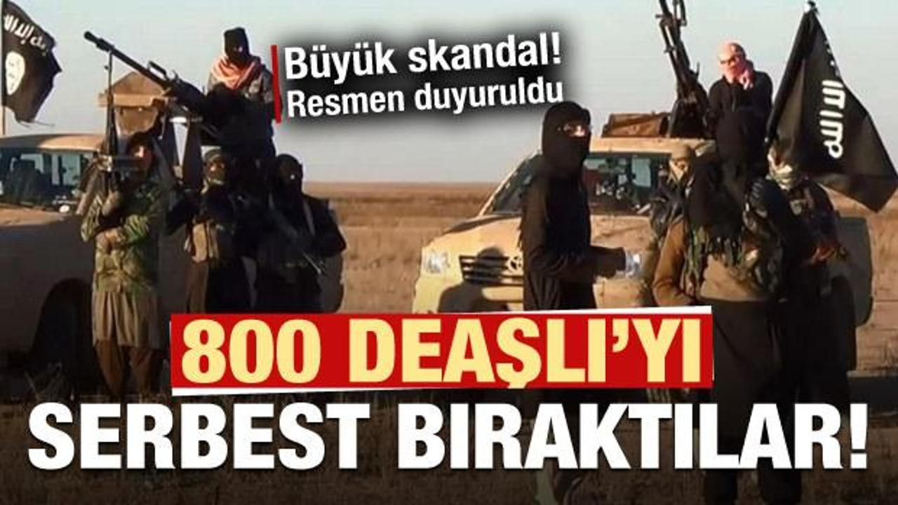 MSB'den son dakika açıklaması: PKK/YPG 800 DEAŞ'lıyı serbest bıraktı