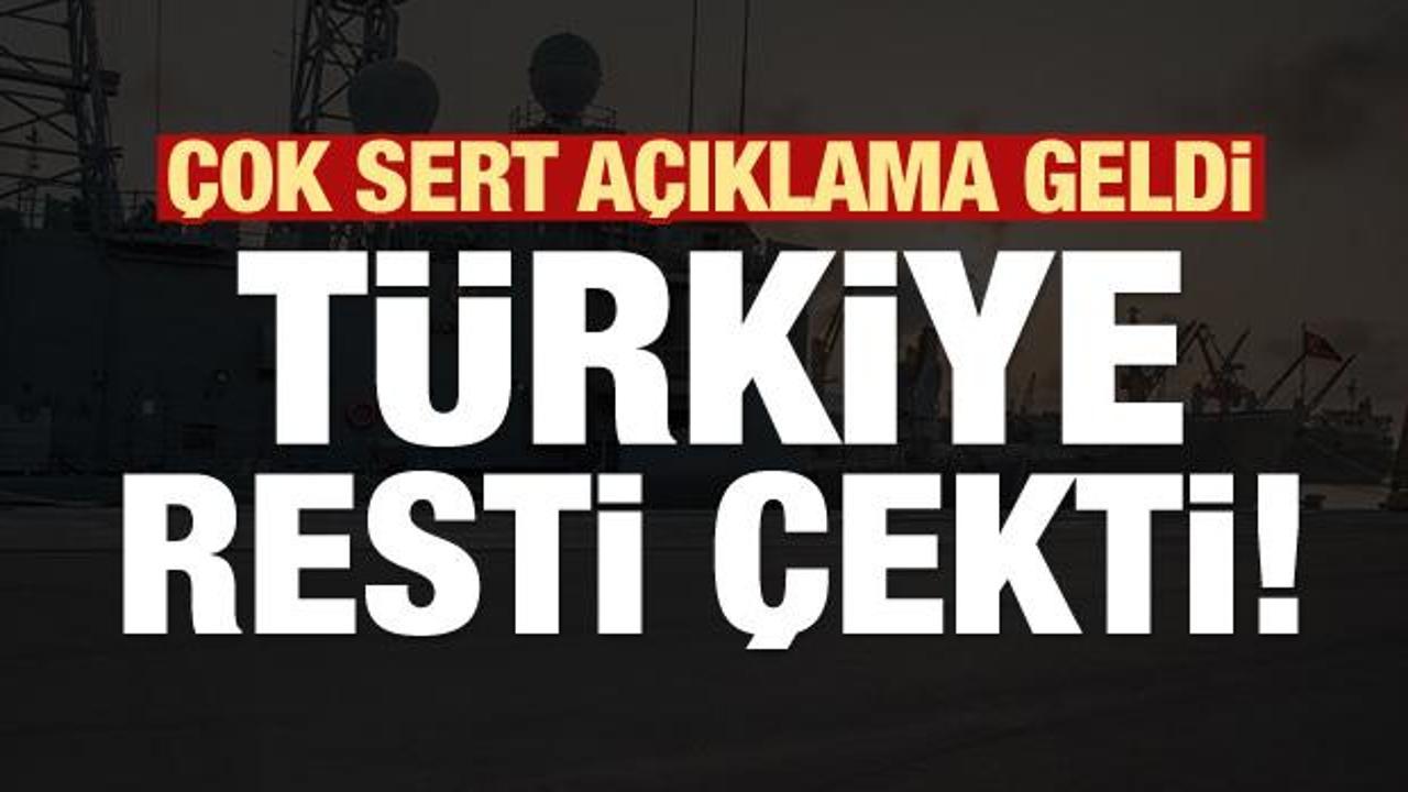 Türkiye resti çekti! Çok sert KKTC açıklaması...