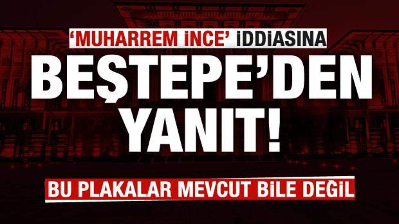 "Beştepe'ye giden İnce" iddiasına ilişkin son dakika açıklaması