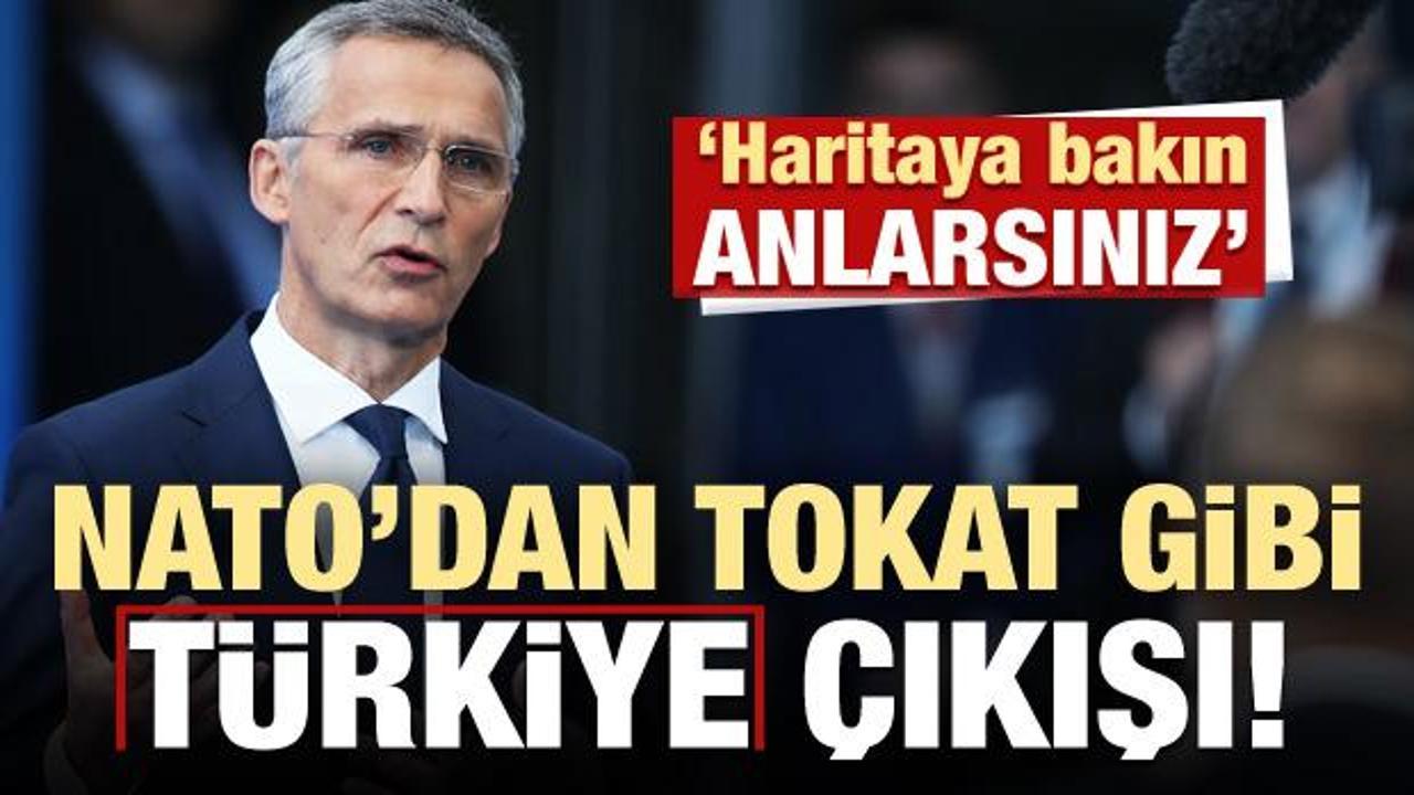 NATO'dan Türkiye itirafı: Haritaya bakın anlarsınız!