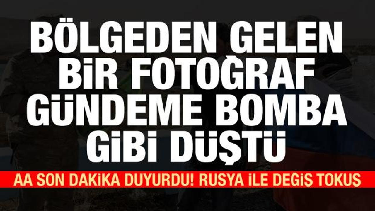 Son Dakika: Bölgeden gelen bomba fotoğraf! AA: Rusya ile değiş tokuş