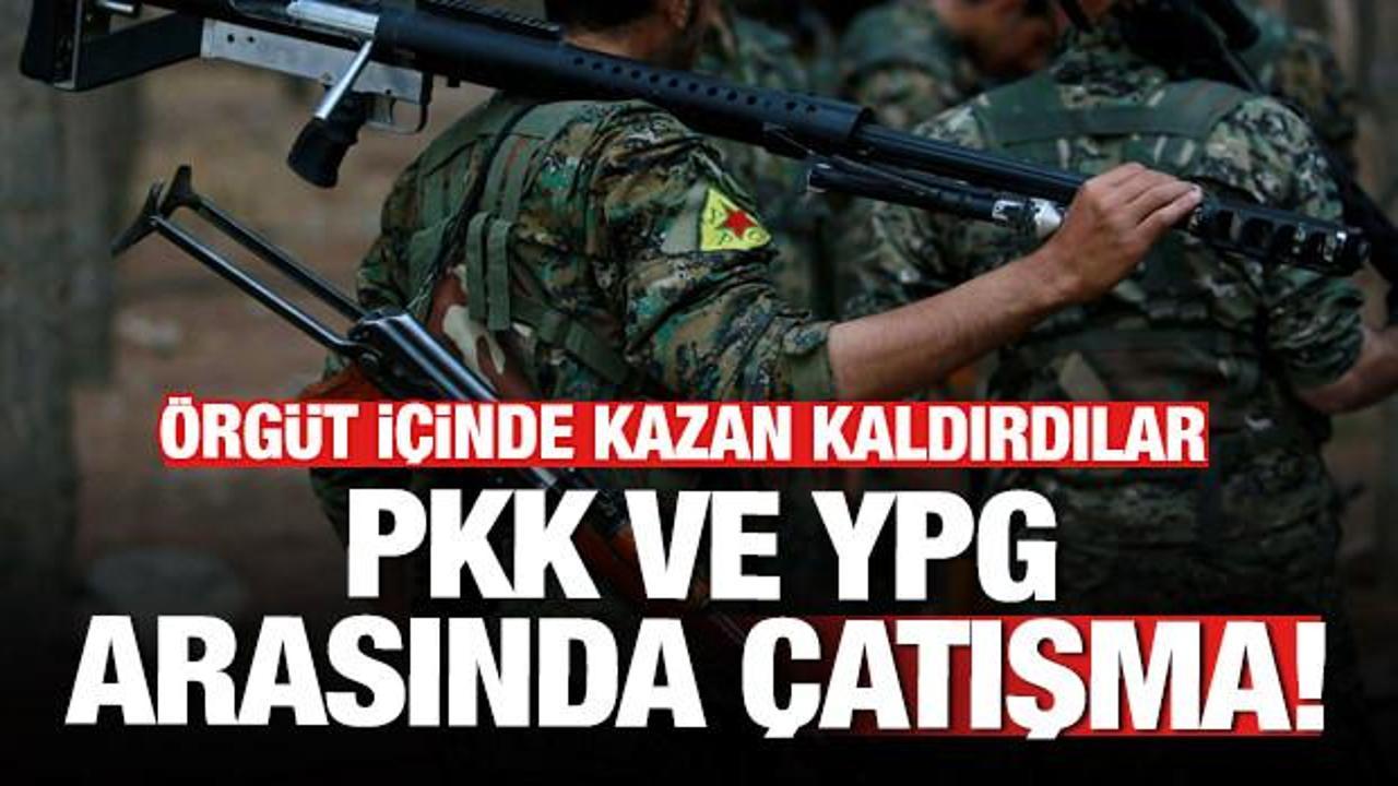 Terör örgütü YPG ve Kandil arasında çatışma! Kazan kaldırdılar