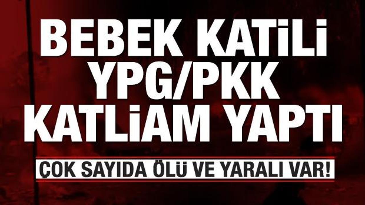 Son dakika: Terör örgütü PKK/YPG'den alçak saldırı: Çok sayıda ölü var