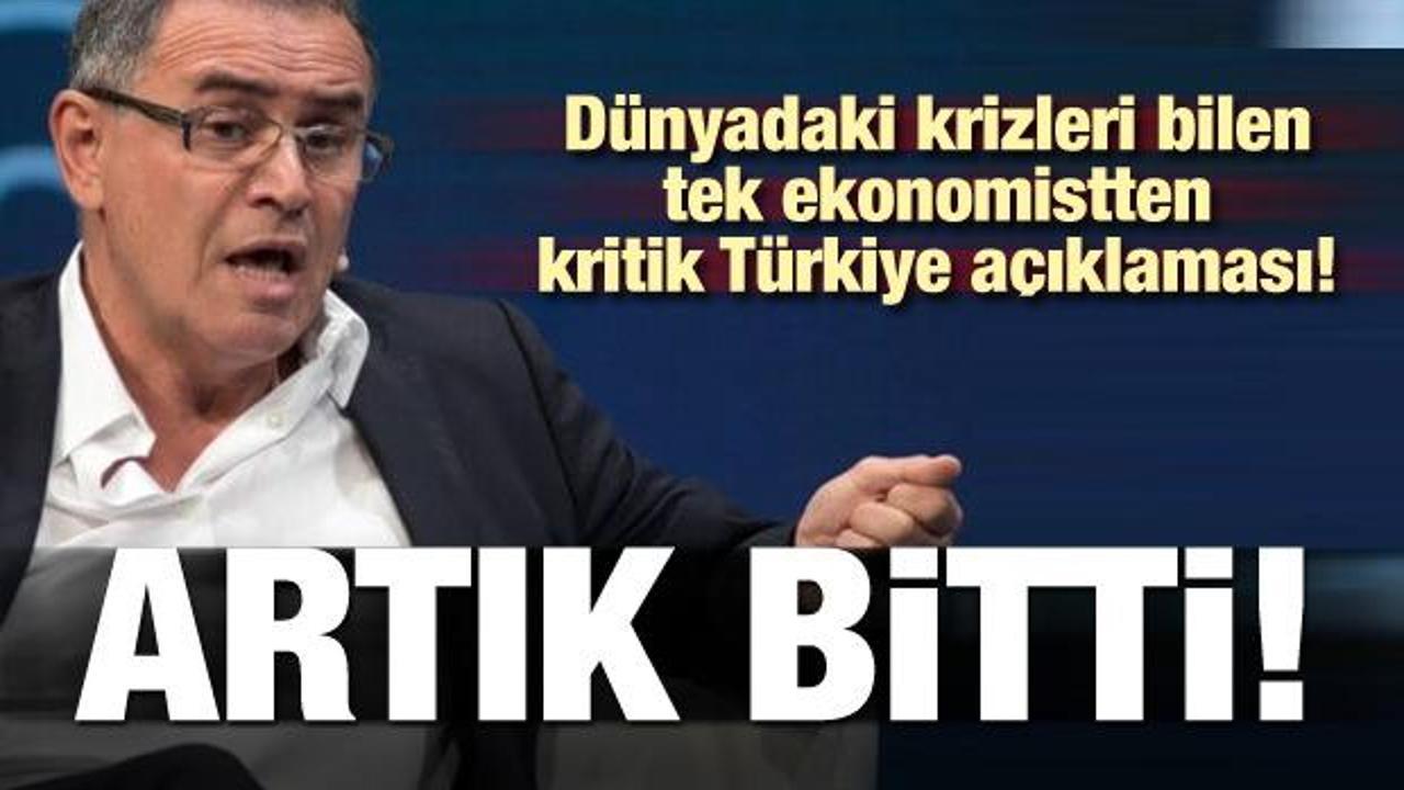 Dünyadaki krizleri bilen tek ekonomistten kritik Türkiye açıklaması! Artık bitti...