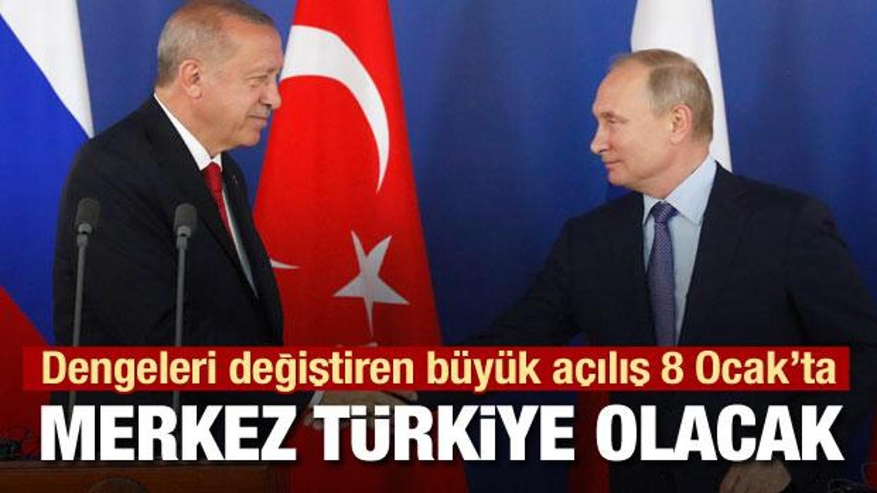 TürkAkım'ın açılışıyla Türkiye enerjide merkez olacak