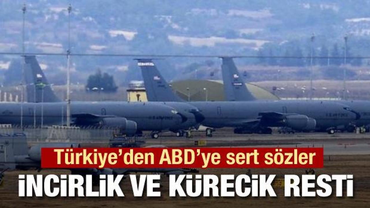 Dışişleri Bakanı &Ccedil;avuşoğlu'ndan ABD'ye İncirlik resti