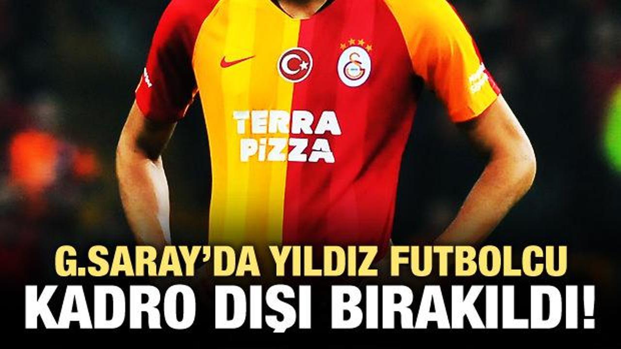 Galatasaray'da Nzonzi kadro dışı bırakıldı