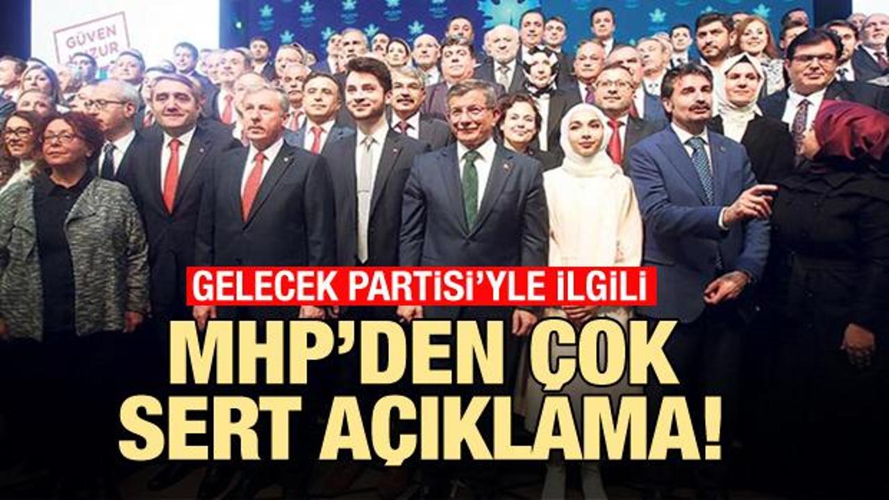 MHP'den 'Gelecek Partisi' açıklaması: Yapraklar sürüklenip savrulacak