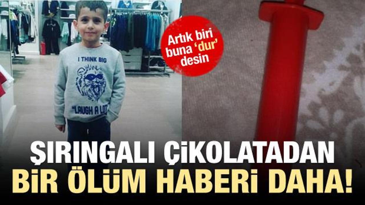 Şırıngalı çikolatadan bir ölüm de Diyarbakır’da