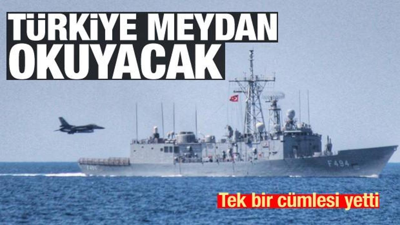 Tek bir cümlesi yetti: Türkiye meydan okuyacak