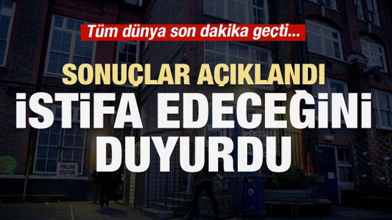 Tüm dünya son dakika geçti: İstifa ediyor!