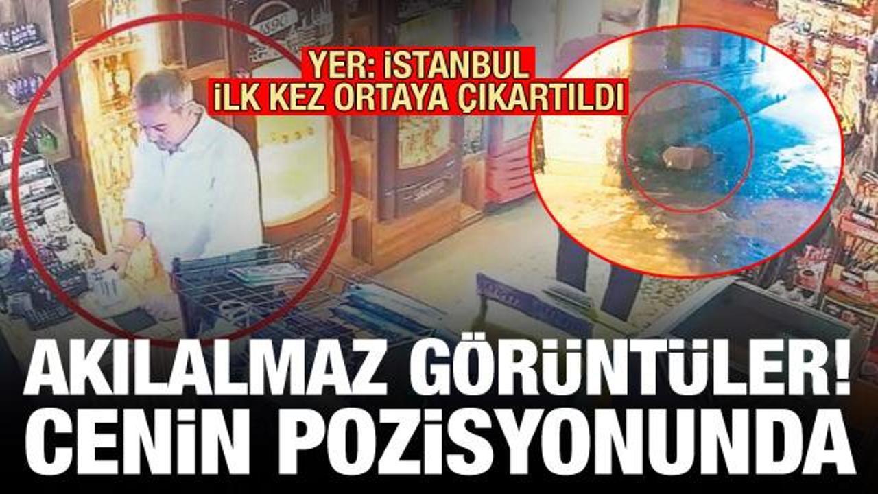 İstanbul'da cenin pozisyonunda ölü ajan görüntüsü şok etti