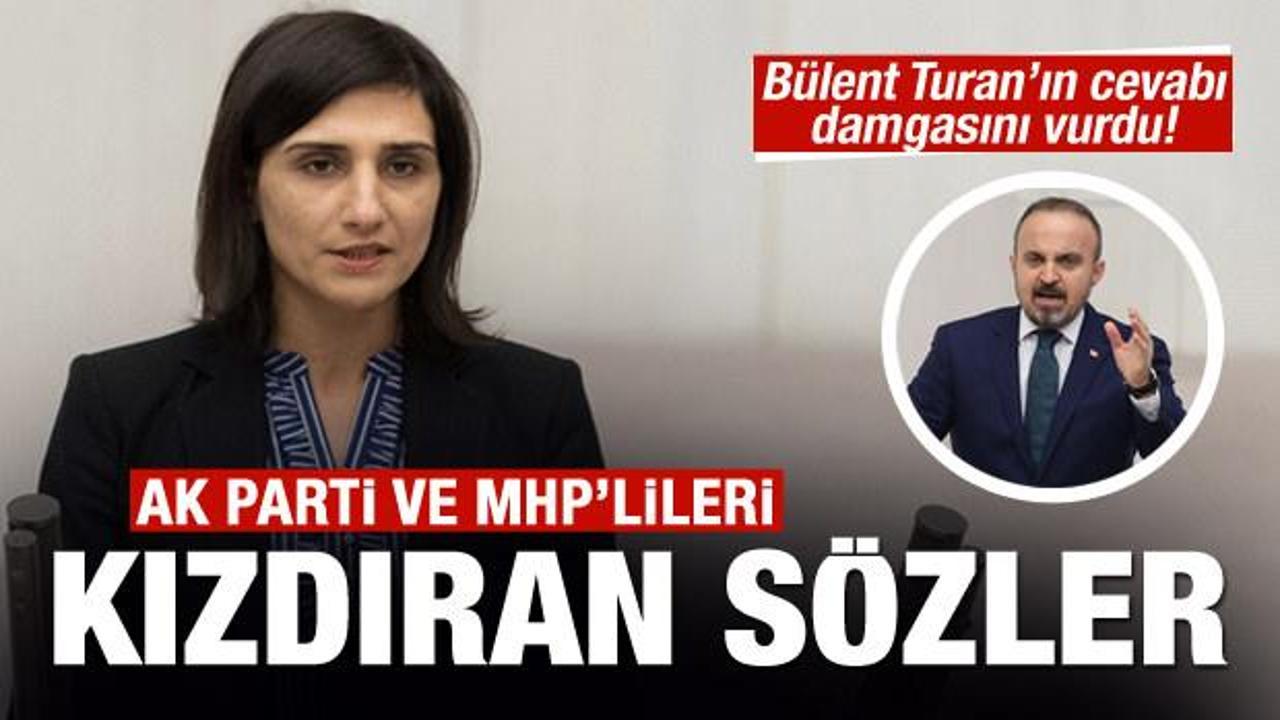 TBMM'de tartışma! HDP'lilerden AK Parti ve MHP'lileri ayaklandıran sözler