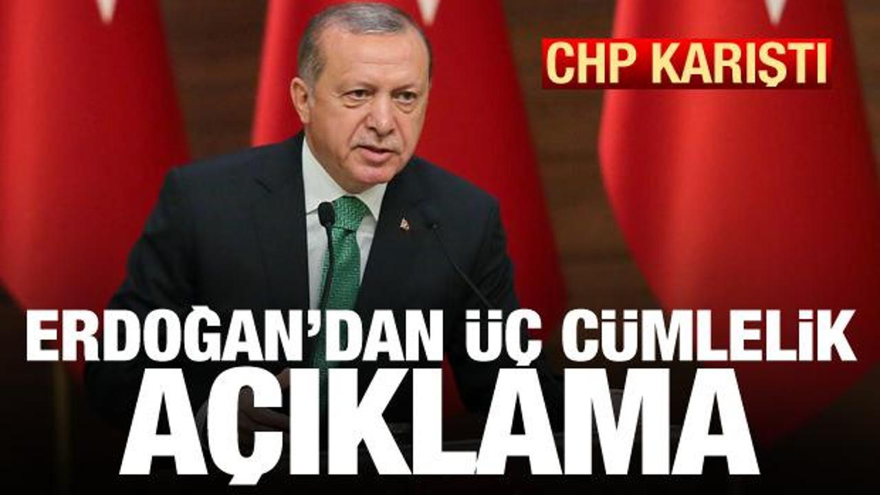 CHP'deki rüşvet skandalı sonrası Erdoğan'dan ilk açıklama