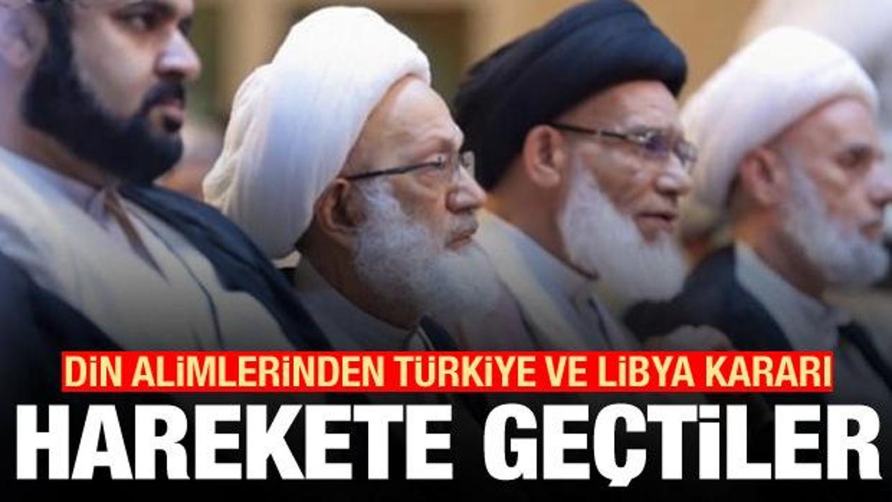 Din alimlerinden bomba Türkiye ve Libya kararı! Harekete geçtiler