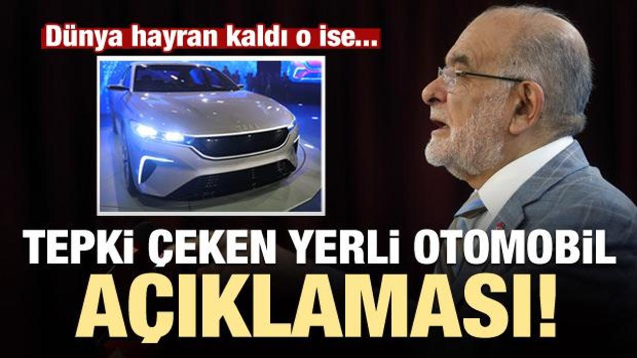 Temel Karamollaoğlu'ndan tepki çeken yerli otomobil açıklaması!