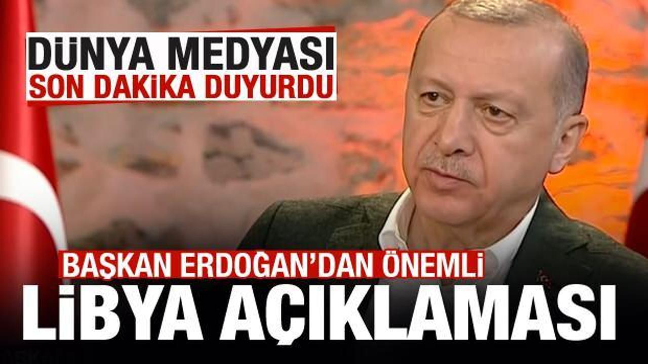 Başkan Erdoğan duyurdu, d&uuml;nya medyası son dakika ge&ccedil;ti!