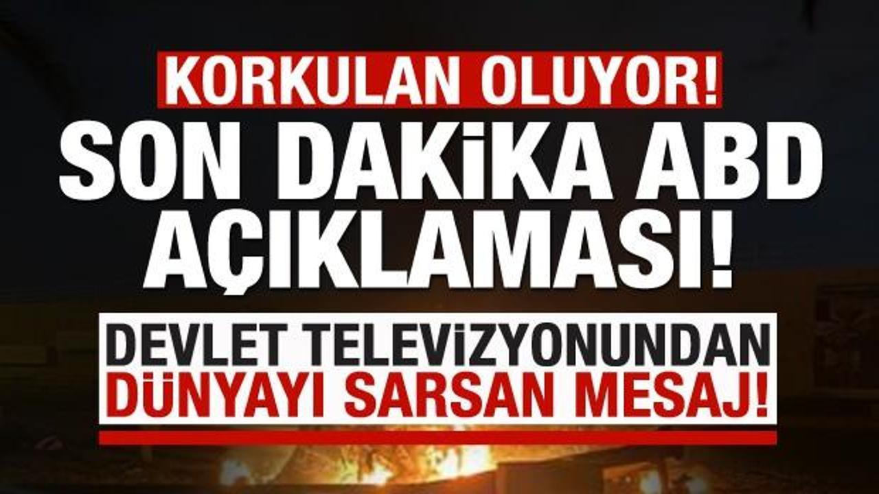 Korkulan oluyor! İran'dan son dakika ABD açıklaması: Bu sözler kaydedilmelidir