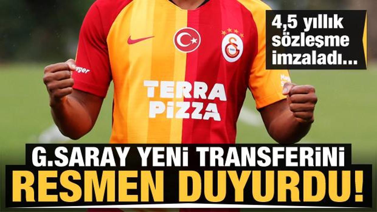 Galatasaray yeni transferini resmen duyurdu!