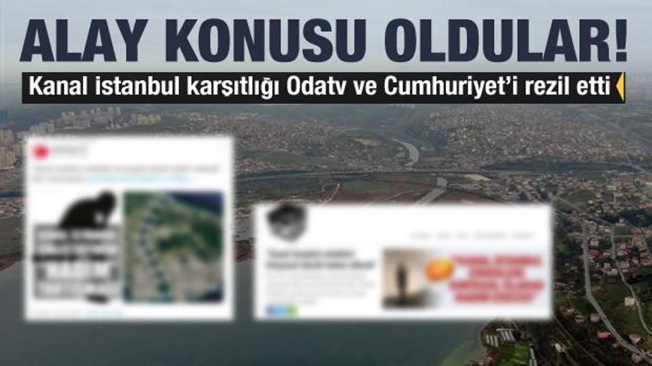 'Kanal İstanbul hadım edecek' haberi alay konusu oldu