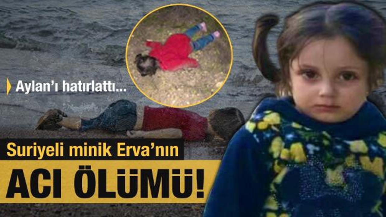 Suriye'nin yeni Aylan'ı: Esed rejiminden kaçan minik Erva donarak can verdi!