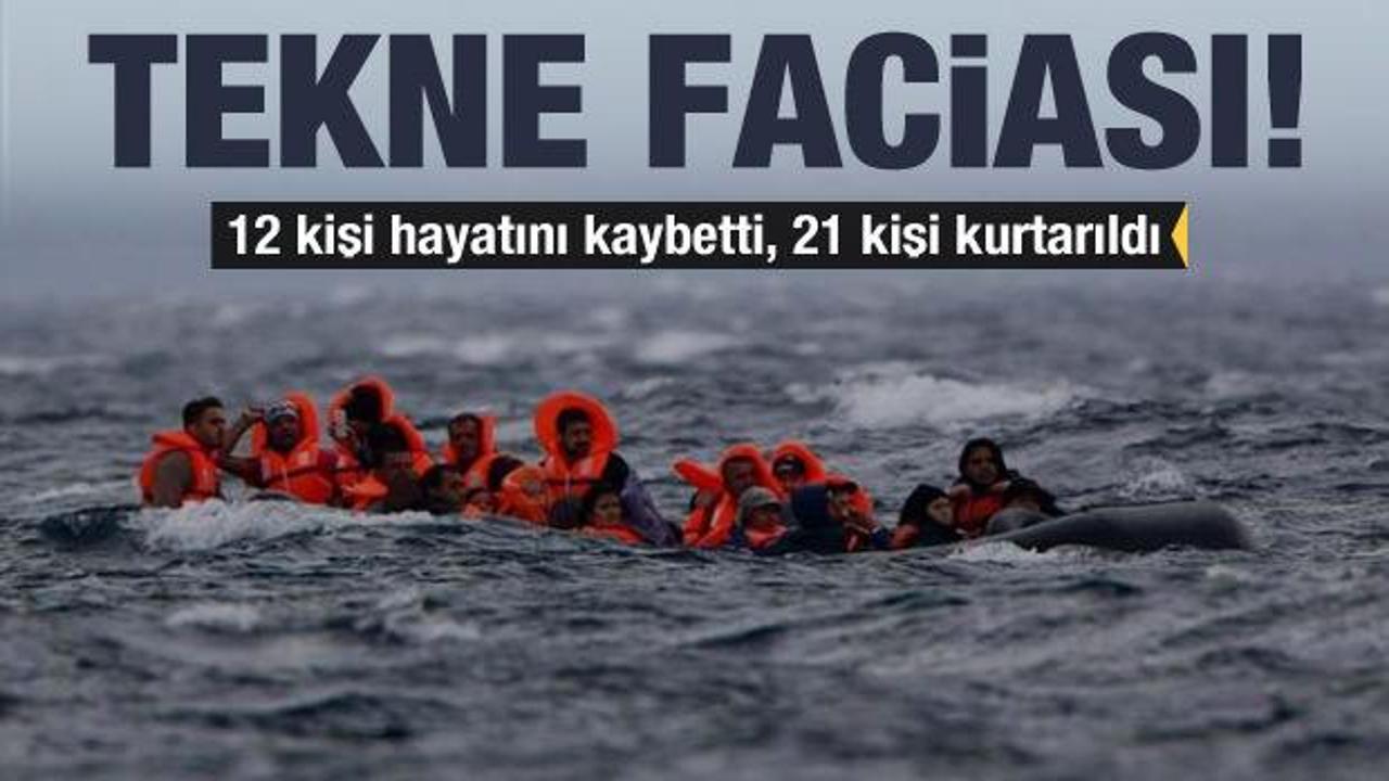 Yunanistan'da tekne faciası: 12 kişi öldü