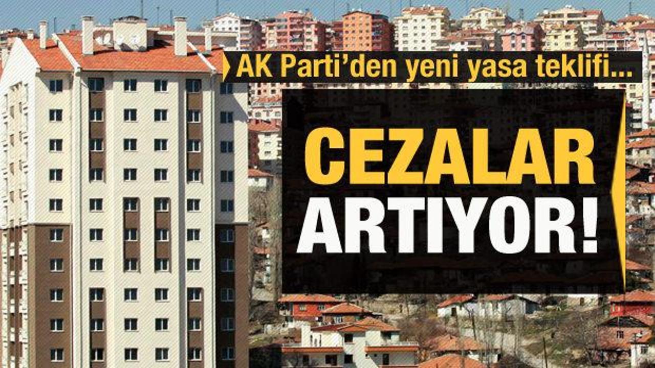 AK Parti'den inşaatlar için yeni yasa teklifi