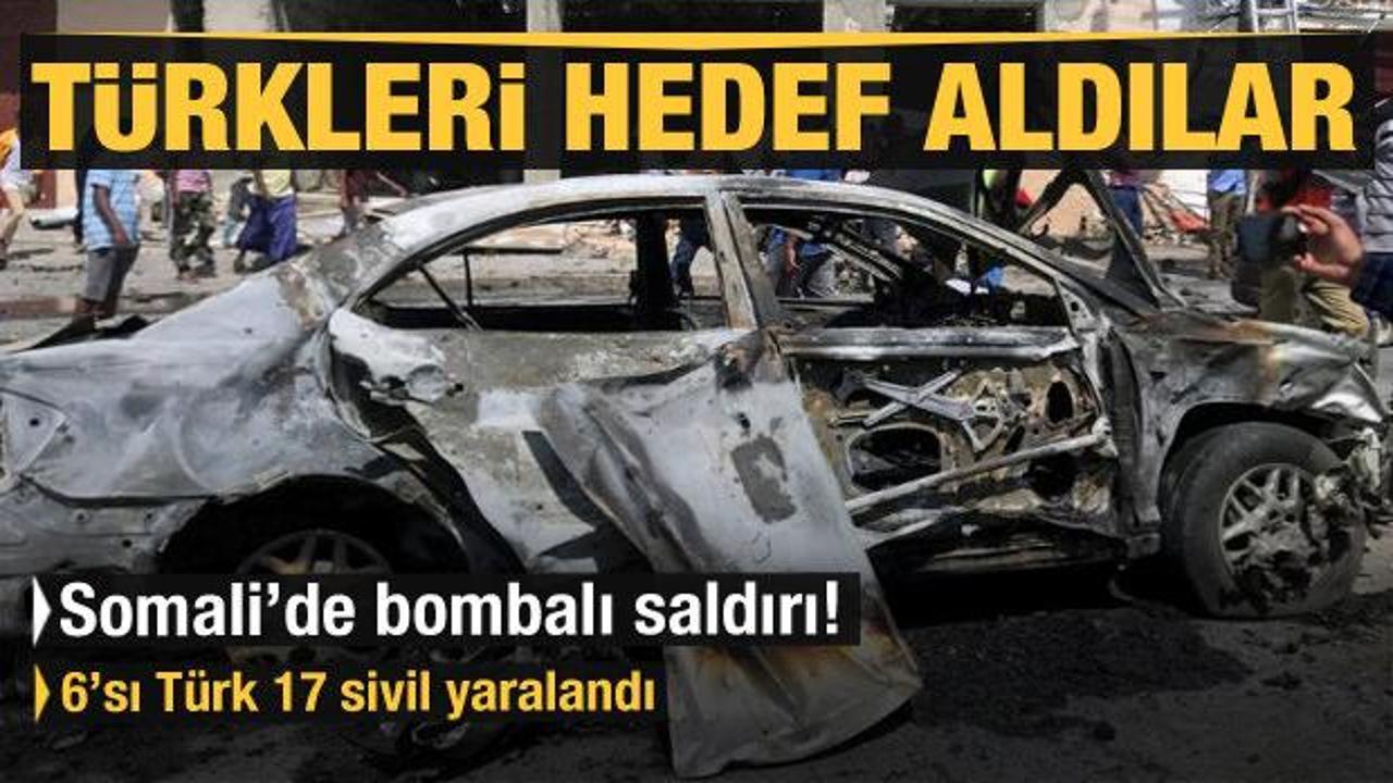 Son dakika: Somali'de Türklere bombalı saldırı! Olay yerinden ilk görüntüler