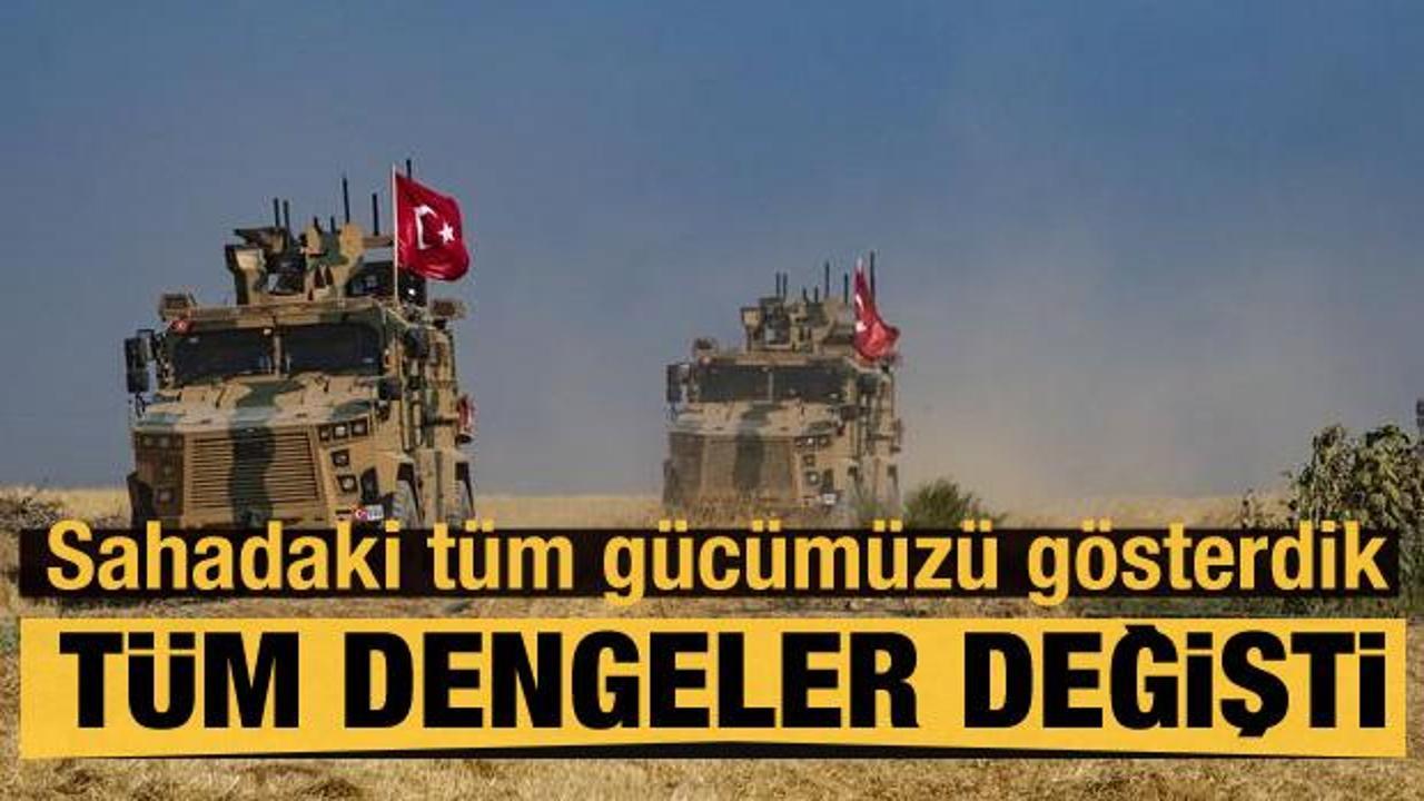 T&uuml;rkiye g&uuml;c&uuml;n&uuml; g&ouml;sterdi! T&uuml;m dengeler değişti