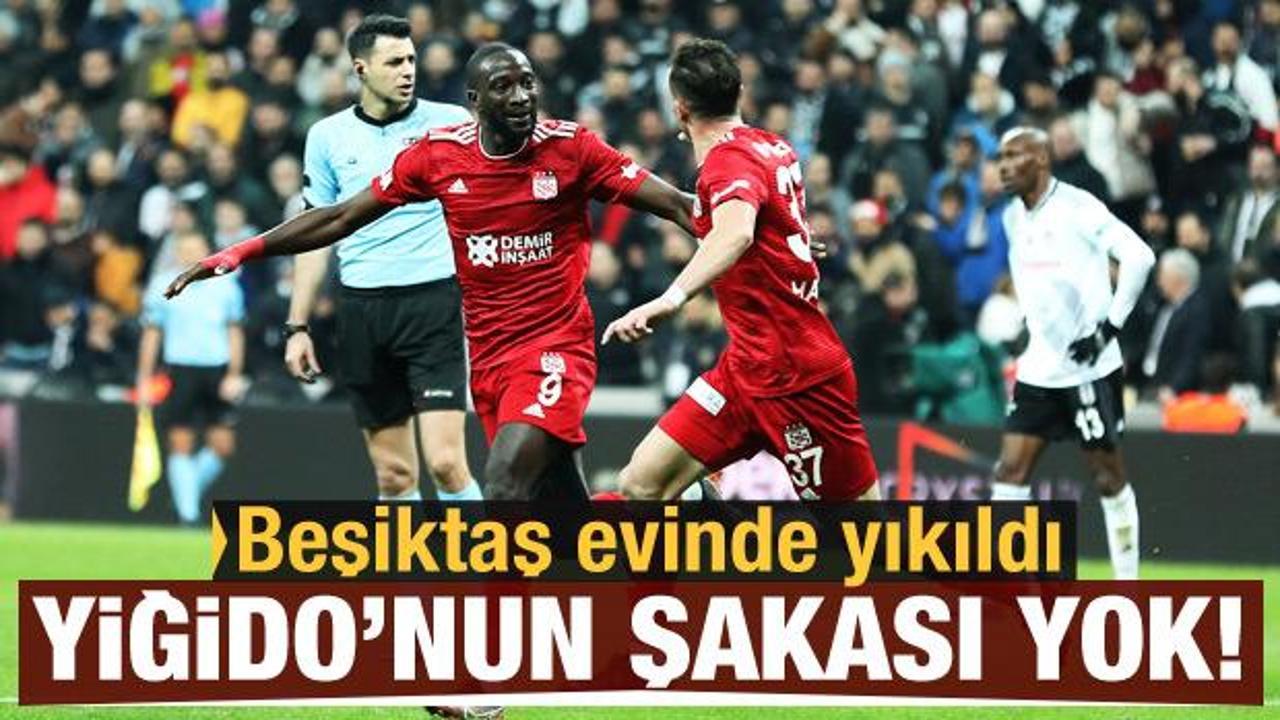 Yiğido'nun şakası yok! Beşiktaş'ı yıktı...