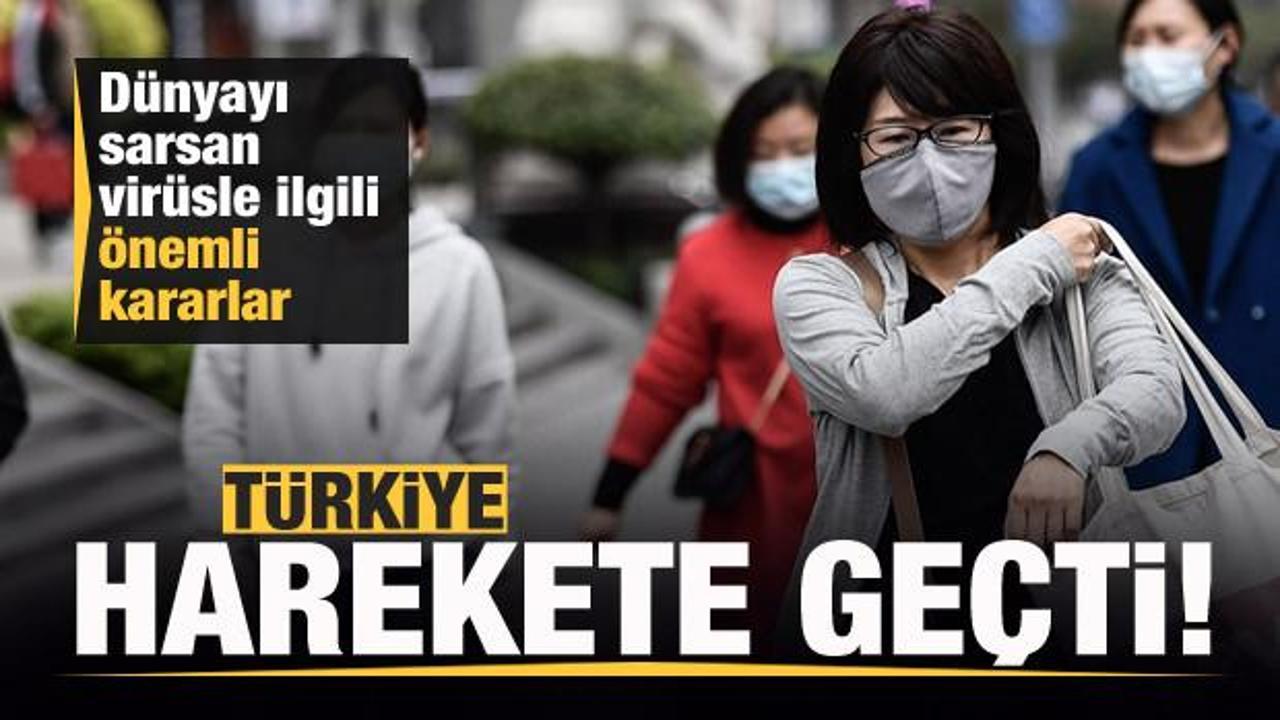 Çin'den dünyaya yayılan gizemli virüsle ilgili Türkiye'den son dakika kararı